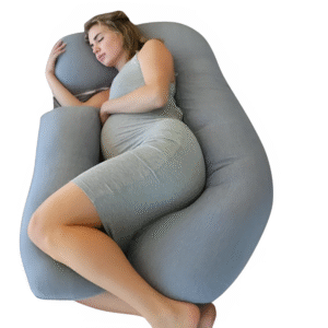 Detachable U Shape Pregnancy Pillow with 100% Polyester Filling - Image 1
