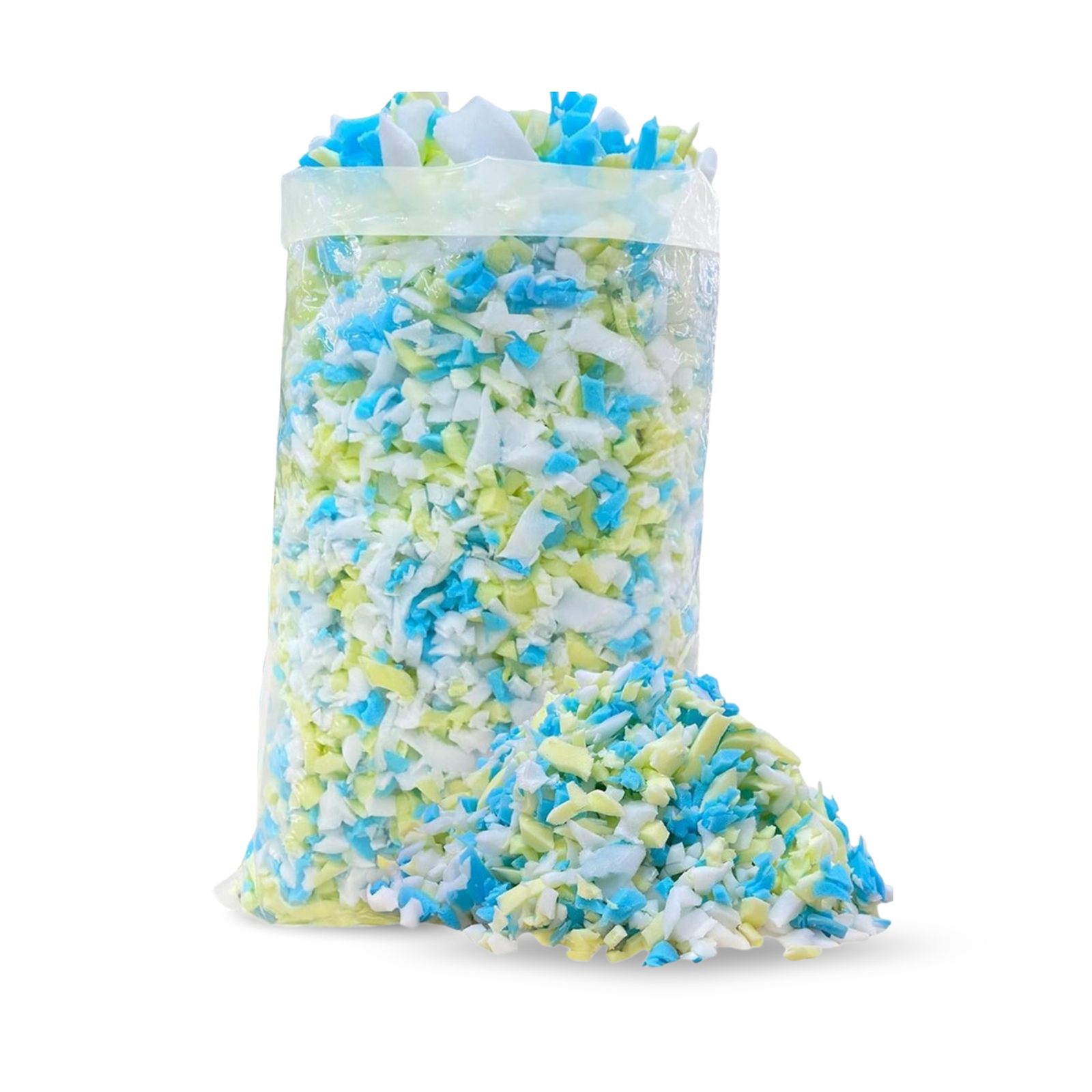 FASHIONFY Shredded Memory Foam for Bean Bag Filler, Bed Pillows & Couch Cushions - Image 1