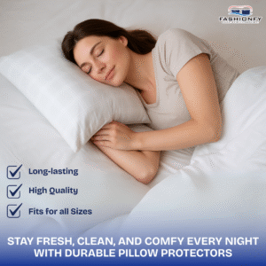FASHIONFY® Pillow Protectors for Hotel Pillows, Sofa Cushions, Bed Pillows & Home Decor - Image 7