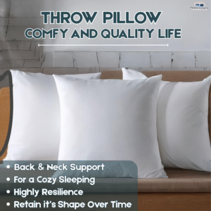 FASHIONFY® Soft Cushion Fillers for Sofa Cushions, Throw Pillow Inserts - Image 7