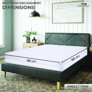 Premium Mattress Encasing Queen Size with Deep Pockets | 100% Waterproof Cotton - Image 8