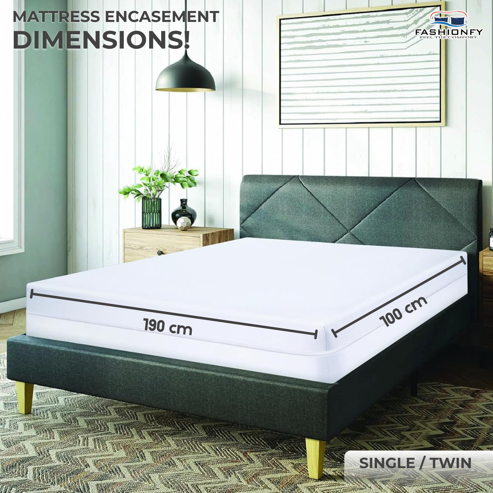 Premium Mattress Encasing Queen Size with Deep Pockets | 100% Waterproof Cotton - Image 8