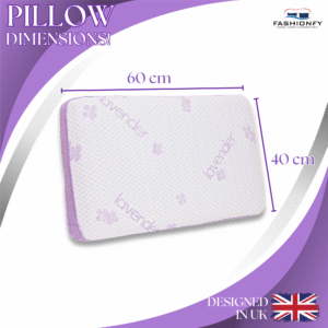 Memory Foam Pillow for Sleeping | Orthopedic Pillow for Back Pain, Neck Support - Image 9