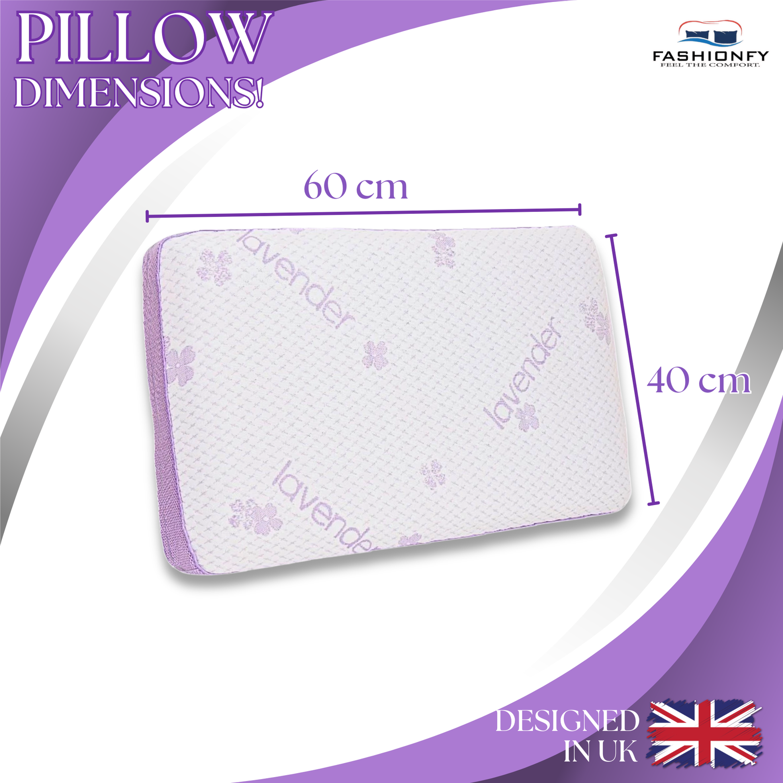 Memory Foam Pillow for Sleeping | Orthopedic Pillow for Back Pain, Neck Support - Image 9
