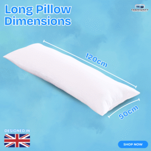 FASHIONFY® Long Pillow for Sleeping, Soft Side Sleeper Pillow with Breathable Polyester Filling - Image 21