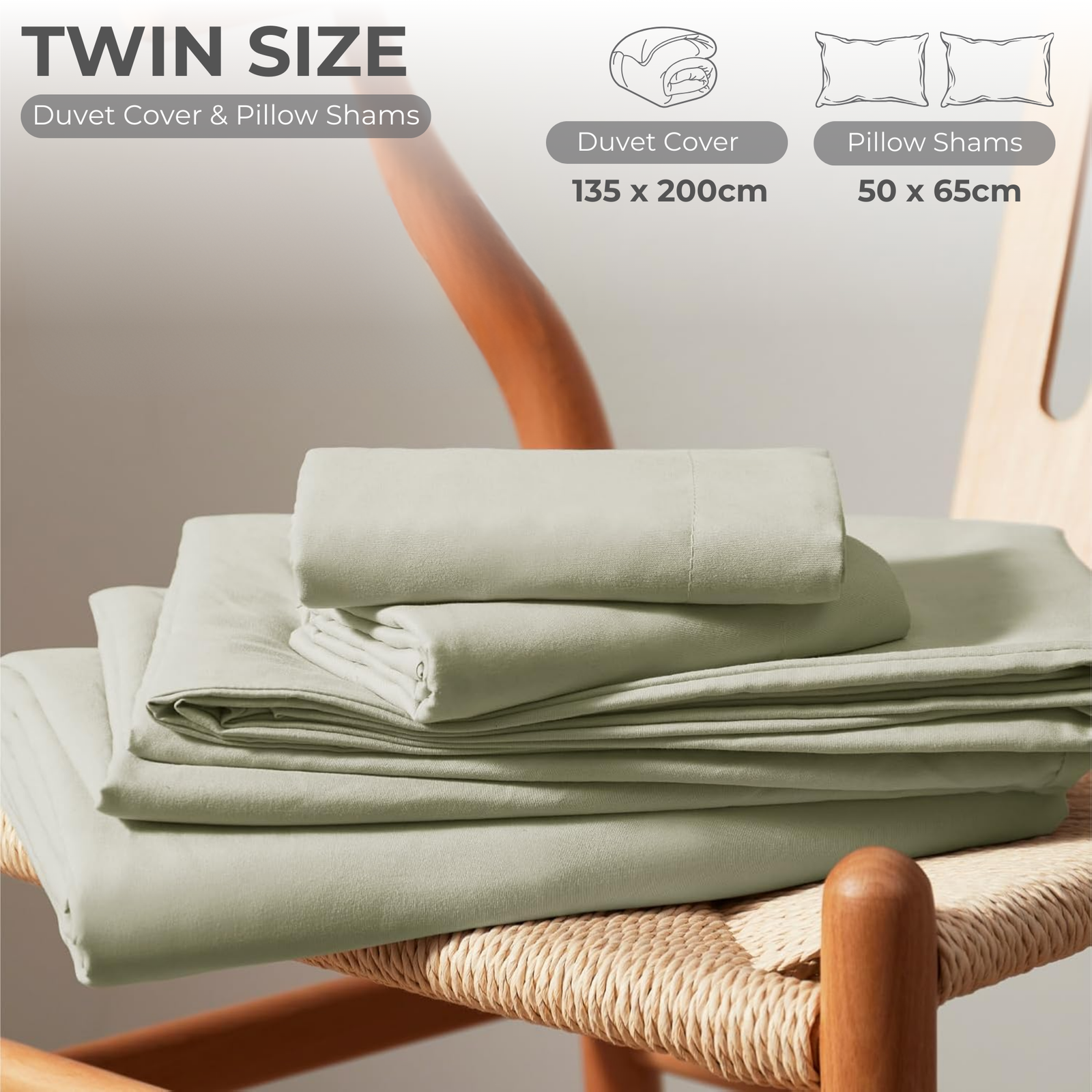 3 Piece Duvet Cover Set – 100% Breathable Cotton Bedding with Pillow Shams, Premium Hotel Quality Comforter Cover, Elegant Design for Bedroom & Home Décor - Image 50