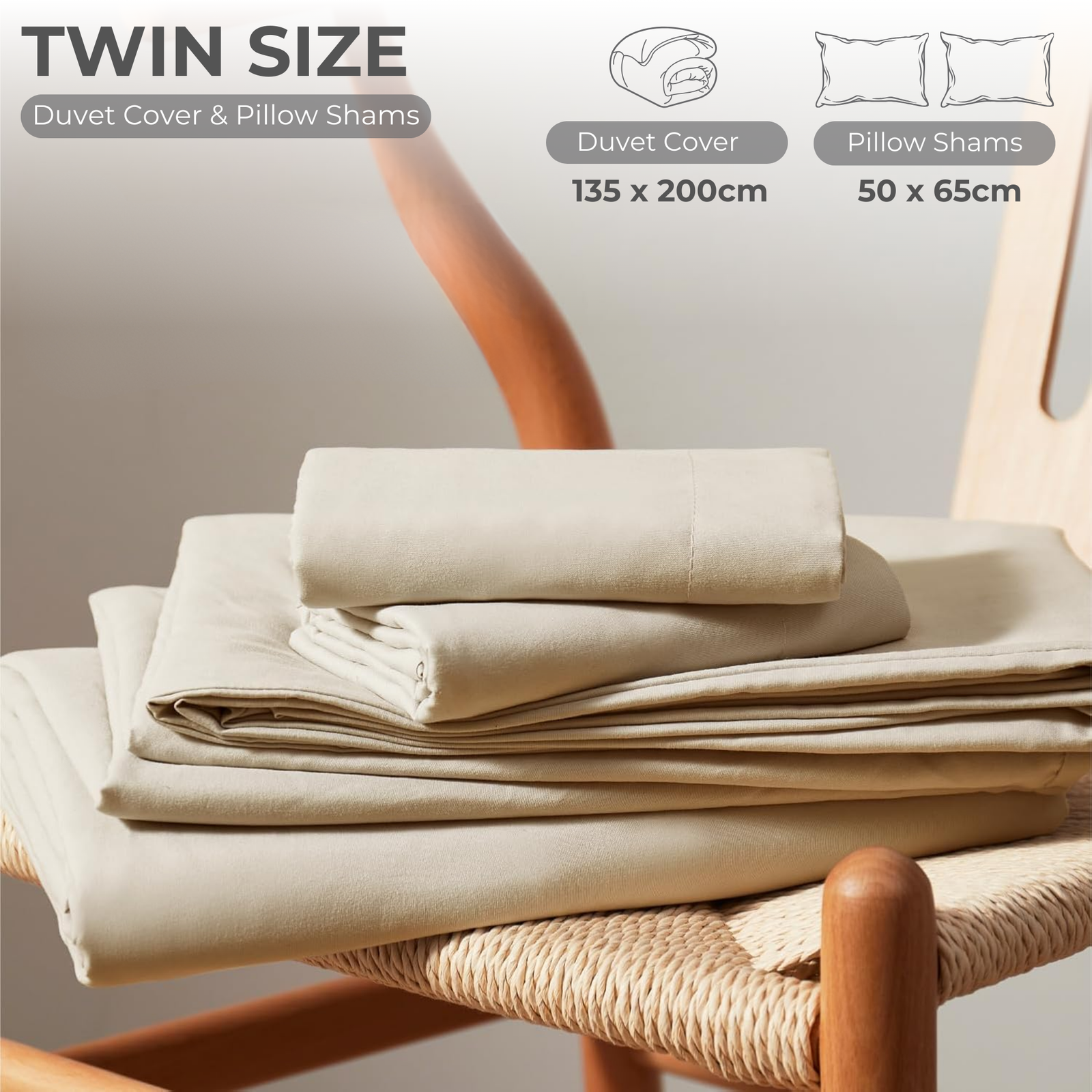 3 Piece Duvet Cover Set – 100% Breathable Cotton Bedding with Pillow Shams, Premium Hotel Quality Comforter Cover, Elegant Design for Bedroom & Home Décor - Image 39