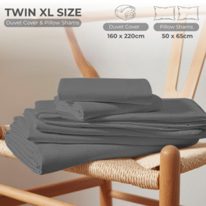 3 Piece Duvet Cover Set – 100% Breathable Cotton Bedding with Pillow Shams, Premium Hotel Quality Comforter Cover, Elegant Design for Bedroom & Home Décor - Image 56