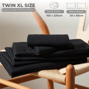 3 Piece Duvet Cover Set – 100% Breathable Cotton Bedding with Pillow Shams, Premium Hotel Quality Comforter Cover, Elegant Design for Bedroom & Home Décor - Image 53