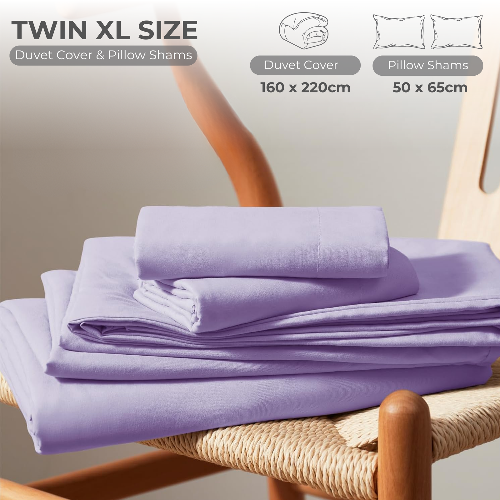 3 Piece Duvet Cover Set – 100% Breathable Cotton Bedding with Pillow Shams, Premium Hotel Quality Comforter Cover, Elegant Design for Bedroom & Home Décor - Image 57