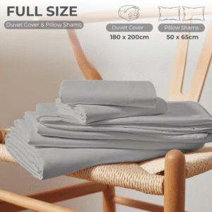 3 Piece Duvet Cover Set – 100% Breathable Cotton Bedding with Pillow Shams, Premium Hotel Quality Comforter Cover, Elegant Design for Bedroom & Home Décor - Image 80