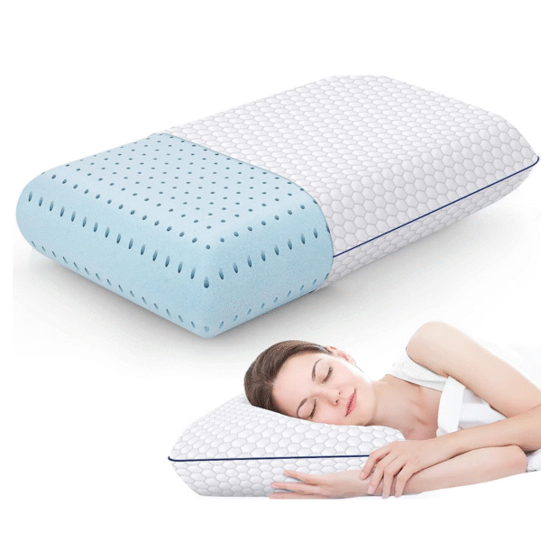 FASHIONFY Memory Foam Pillows For Back & Side Sleepers