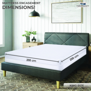 Premium Mattress Encasing Queen Size with Deep Pockets | 100% Waterproof Cotton - Image 12