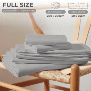 3 Piece Duvet Cover Set – 100% Breathable Cotton Bedding with Pillow Shams, Premium Hotel Quality Comforter Cover, Elegant Design for Bedroom & Home Décor - Image 93