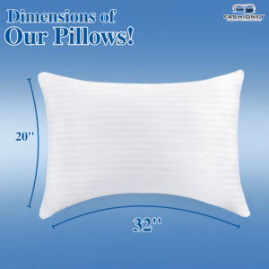 FASHIONFY Premium Bed Pillows for Stomach & Side Sleepers - Image 8