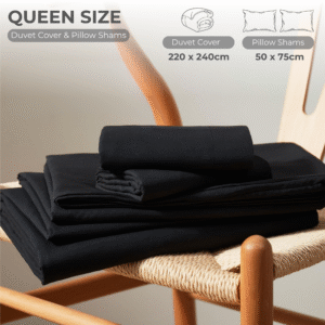 3 Piece Duvet Cover Set – 100% Breathable Cotton Bedding with Pillow Shams, Premium Hotel Quality Comforter Cover, Elegant Design for Bedroom & Home Décor - Image 15