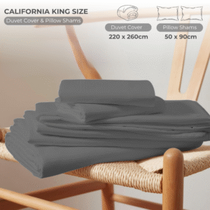 3 Piece Duvet Cover Set – 100% Breathable Cotton Bedding with Pillow Shams, Premium Hotel Quality Comforter Cover, Elegant Design for Bedroom & Home Décor - Image 65