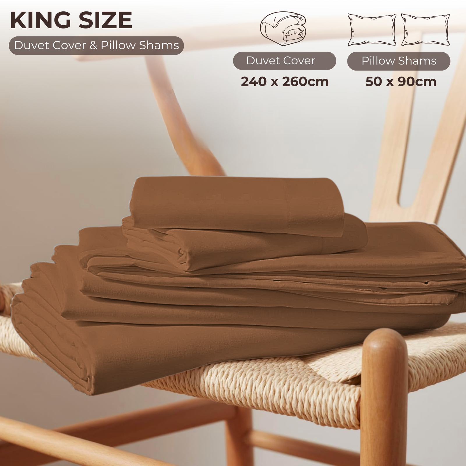 3 Piece Duvet Cover Set – 100% Breathable Cotton Bedding with Pillow Shams, Premium Hotel Quality Comforter Cover, Elegant Design for Bedroom & Home Décor - Image 101