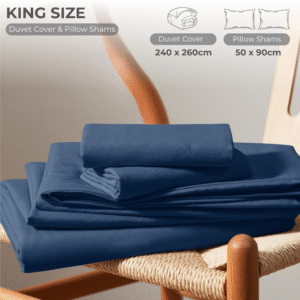 3 Piece Duvet Cover Set – 100% Breathable Cotton Bedding with Pillow Shams, Premium Hotel Quality Comforter Cover, Elegant Design for Bedroom & Home Décor - Image 107