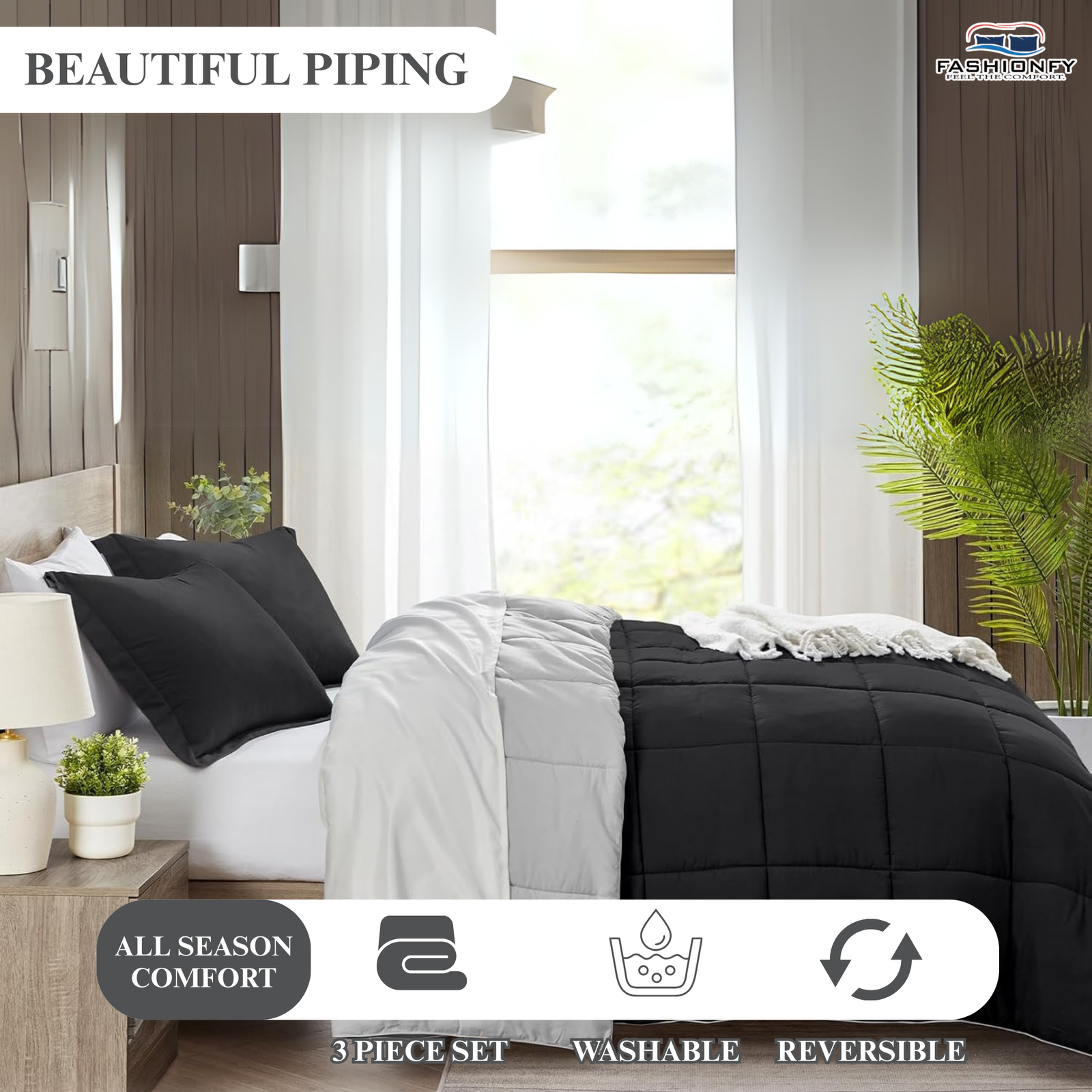 Bed Comforter Sets for Premium Bedding & Comfort (135x200) - Image 4