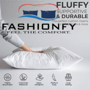 Cushion Inserts with 100% Polyester Filling & Cotton Cover - Image 2