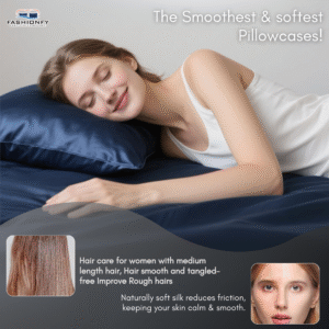 FASHIONFY Luxury & Comfortable Pillowcases for All Hotel Quality Pillows, Dorm rooms - Image 4