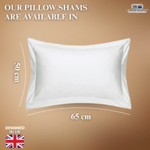 FASHIONFY® Premium Cotton Pillow Shams with Envelope Closure, Pillow Covers - Image 17