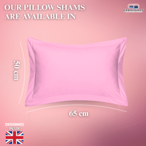 FASHIONFY® Premium Cotton Pillow Shams with Envelope Closure, Pillow Covers - Image 14