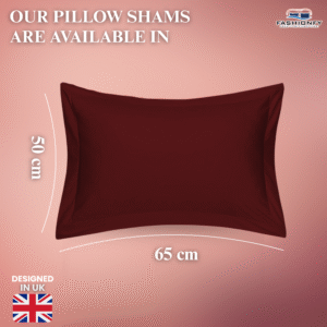 FASHIONFY® Premium Cotton Pillow Shams with Envelope Closure, Pillow Covers - Image 10