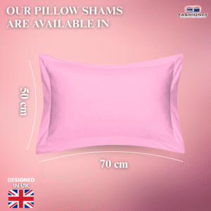 FASHIONFY® Premium Cotton Pillow Shams with Envelope Closure, Pillow Covers - Image 24