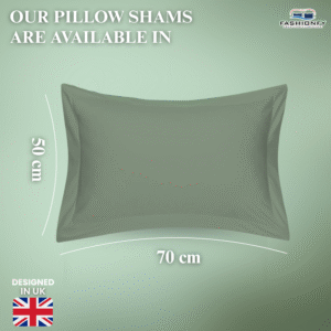 FASHIONFY® Premium Cotton Pillow Shams with Envelope Closure, Pillow Covers - Image 26