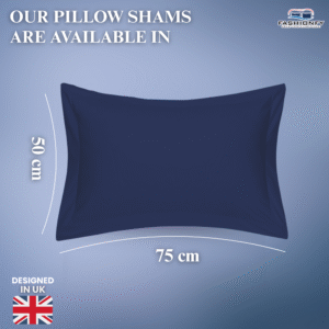 FASHIONFY® Premium Cotton Pillow Shams with Envelope Closure, Pillow Covers - Image 33