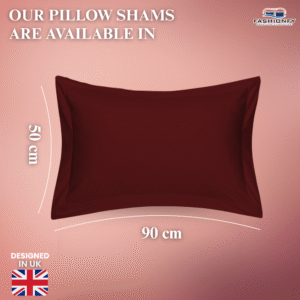 FASHIONFY® Premium Cotton Pillow Shams with Envelope Closure, Pillow Covers - Image 50