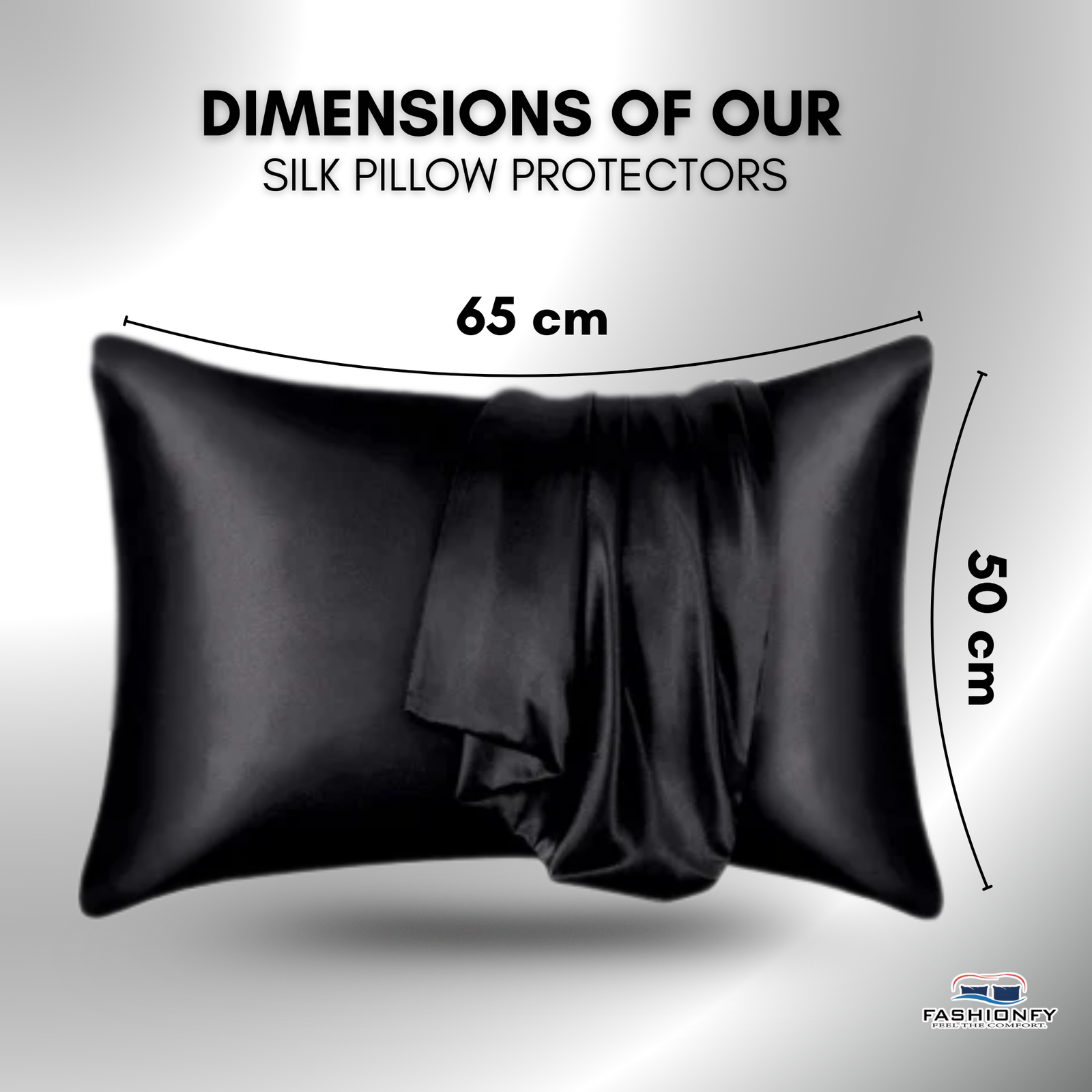 FASHIONFY Luxury & Comfortable Pillowcases for All Hotel Quality Pillows, Dorm rooms - Image 9