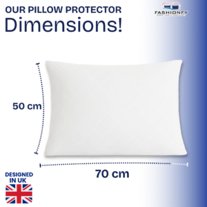 FASHIONFY® Pillow Protectors for Hotel Pillows, Sofa Cushions, Bed Pillows & Home Decor - Image 9