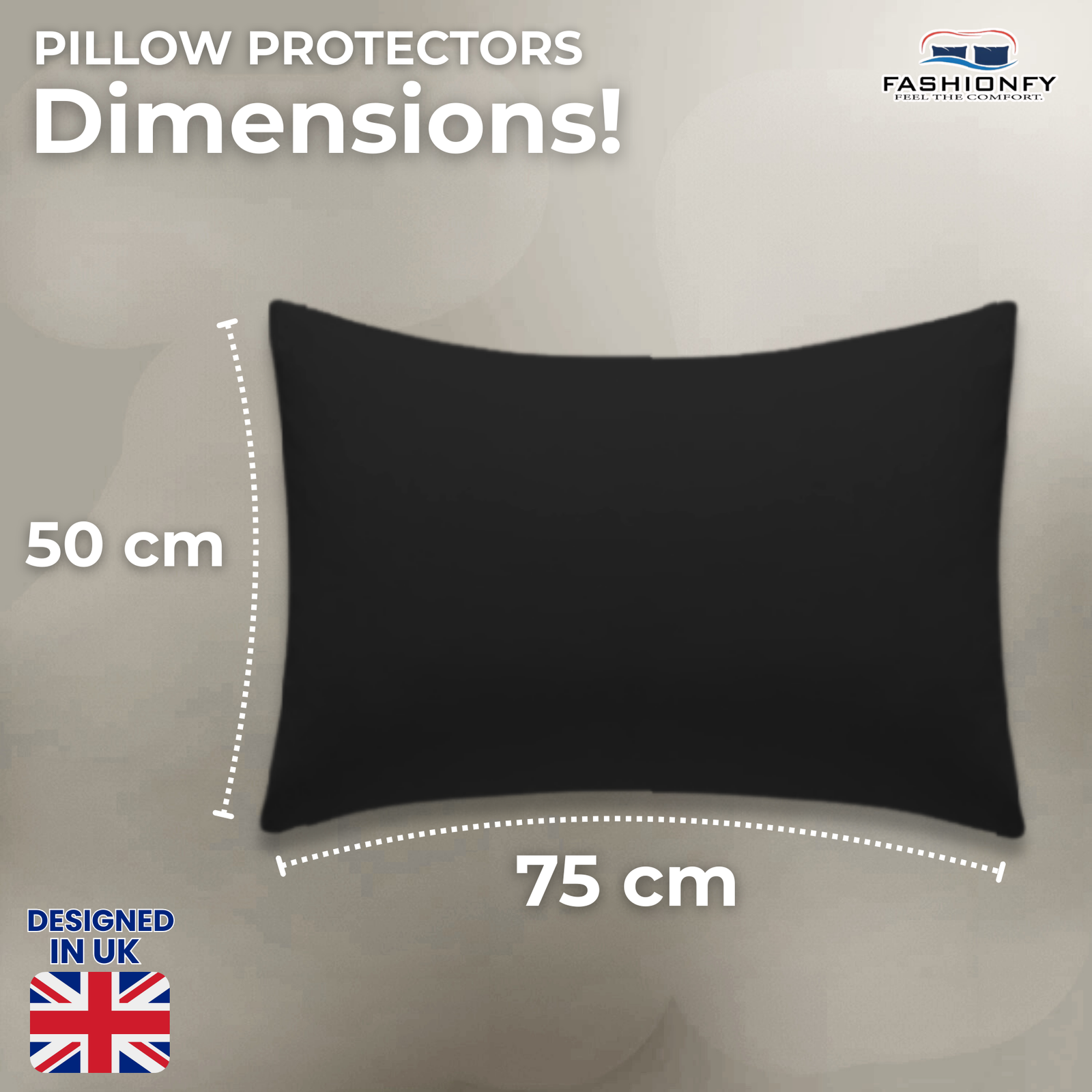 Premium Cotton Pillowcases with Zipper Closure, Set of 2 Pillowcase Covers for Hotel Pillows - Image 19