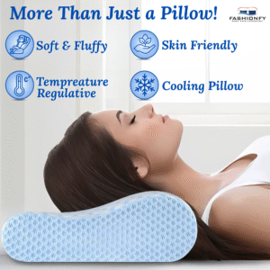FASHIONFY Cervical Pillow | Ergonomic Neck Pillow for Side & Stomach Sleepers - Image 3