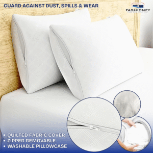 FASHIONFY® Pillow Protectors for Hotel Pillows, Sofa Cushions, Bed Pillows & Home Decor - Image 3