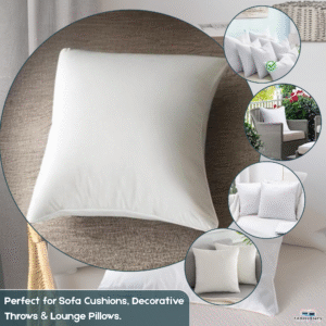 FASHIONFY® Soft Cushion Fillers for Sofa Cushions, Throw Pillow Inserts - Image 4