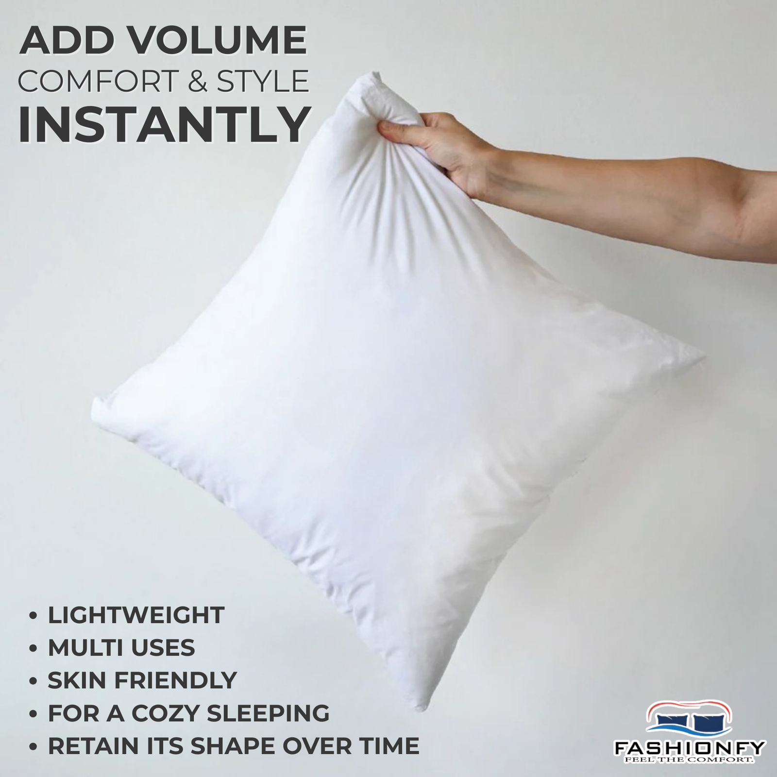 Cushion Inserts with 100% Polyester Filling & Cotton Cover - Image 5