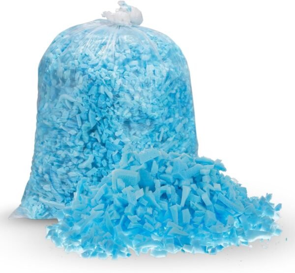 FASHIONFY Soft & Comfy Shredded Foam Crumbs for Replacement Bean Bag filler