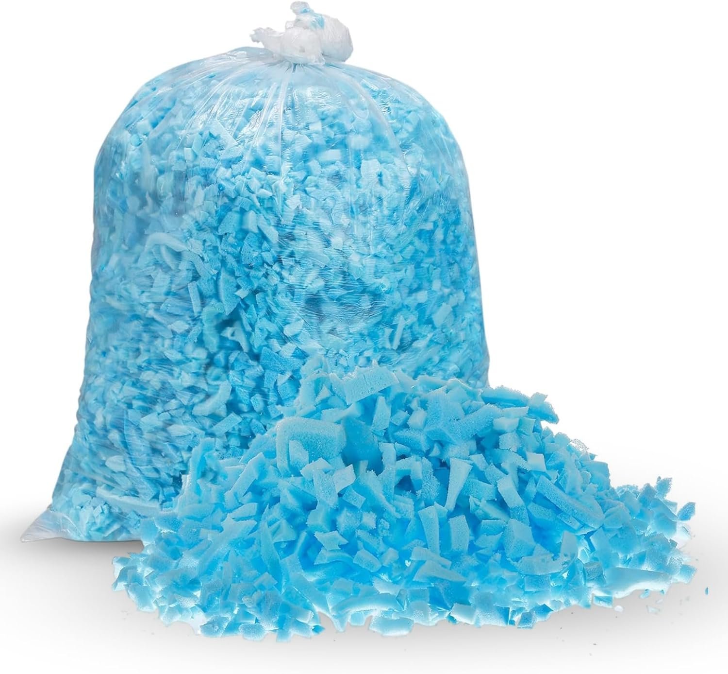 FASHIONFY Soft & Comfy Shredded Foam Crumbs for Replacement Bean Bag filler - Image 1