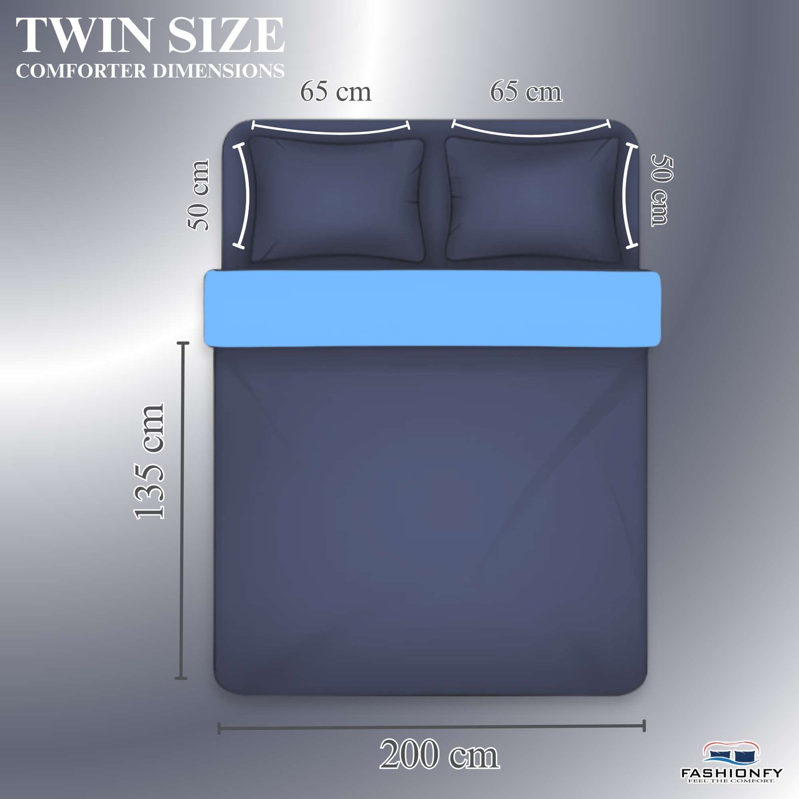 Premium & Fluffy Duvet Comforter for Bedrooms, Home Decor & Dorm rooms - Image 18