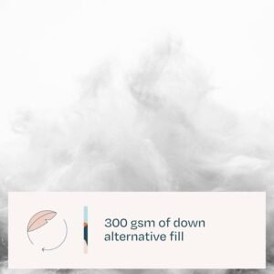 Linenspa Premium & Fluffy Bed Comforter for Bedrooms, Dorm Decor & Sleeping | Lightweight & Washable Duvet Comforter Queen Size for All Seasons – Enjoy Luxurious, Cozy Sleep Every Night - Image 5