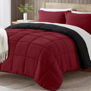 Linenspa Premium & Fluffy Bed Comforter for Bedrooms, Dorm Decor & Sleeping | Lightweight & Washable Duvet Comforter Queen Size for All Seasons – Enjoy Luxurious, Cozy Sleep Every Night - Image 14