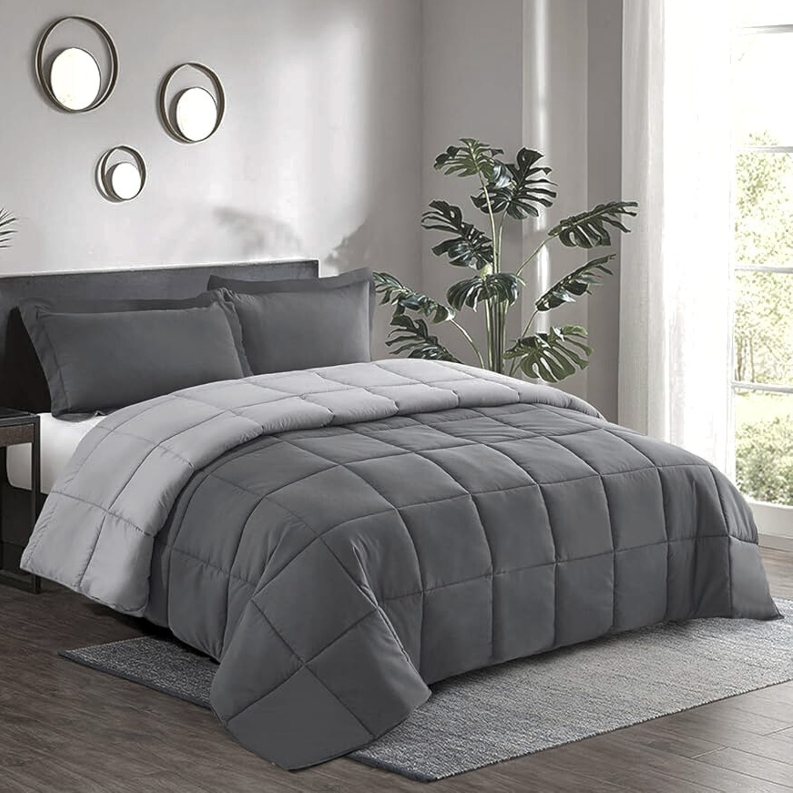 Linenspa Premium & Fluffy Bed Comforter for Bedrooms, Dorm Decor & Sleeping | Lightweight & Washable Duvet Comforter Queen Size for All Seasons – Enjoy Luxurious, Cozy Sleep Every Night - Image 15