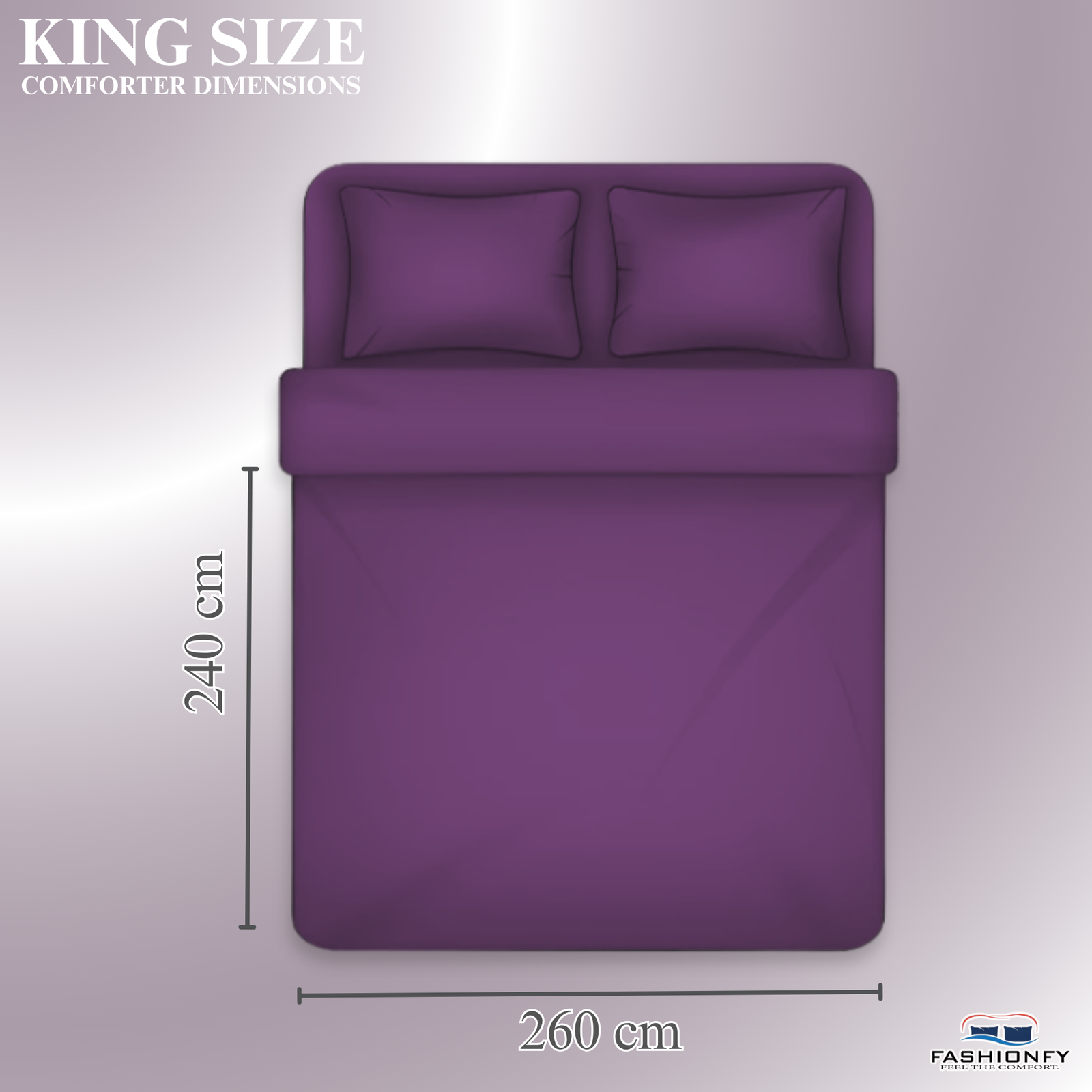 Premium & Fluffy Duvet Comforter for Bedrooms, Home Decor & Dorm rooms - Image 67