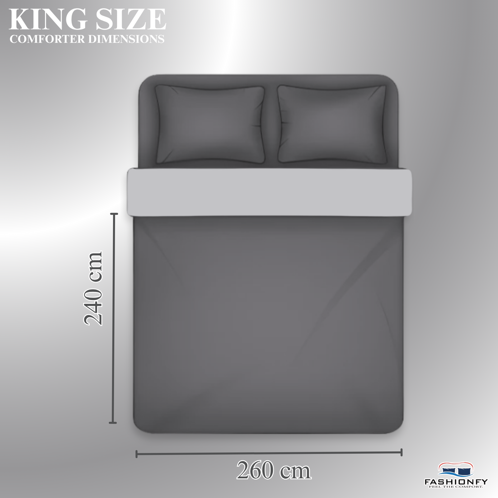 Premium & Fluffy Duvet Comforter for Bedrooms, Home Decor & Dorm rooms - Image 59