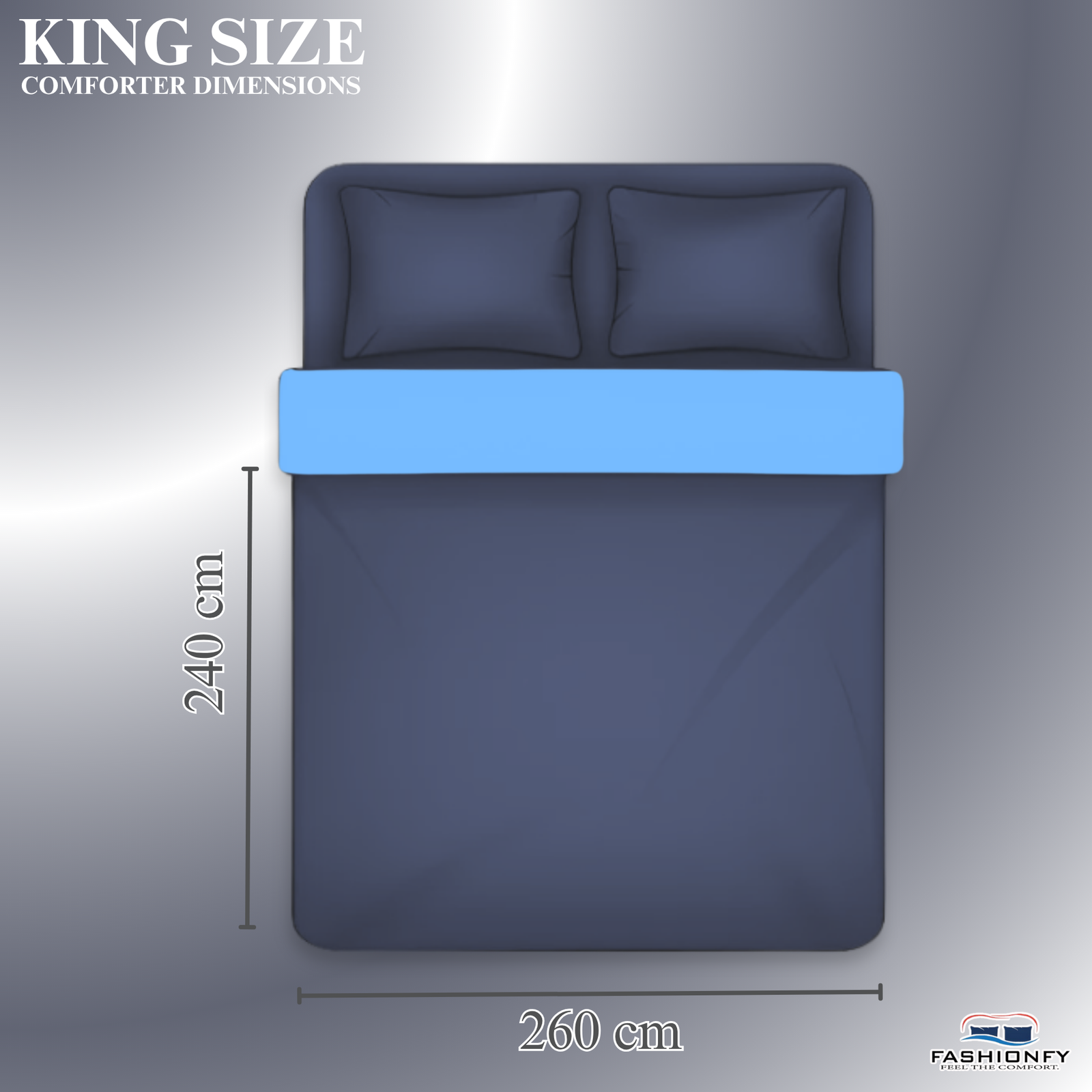 Premium & Fluffy Duvet Comforter for Bedrooms, Home Decor & Dorm rooms - Image 58