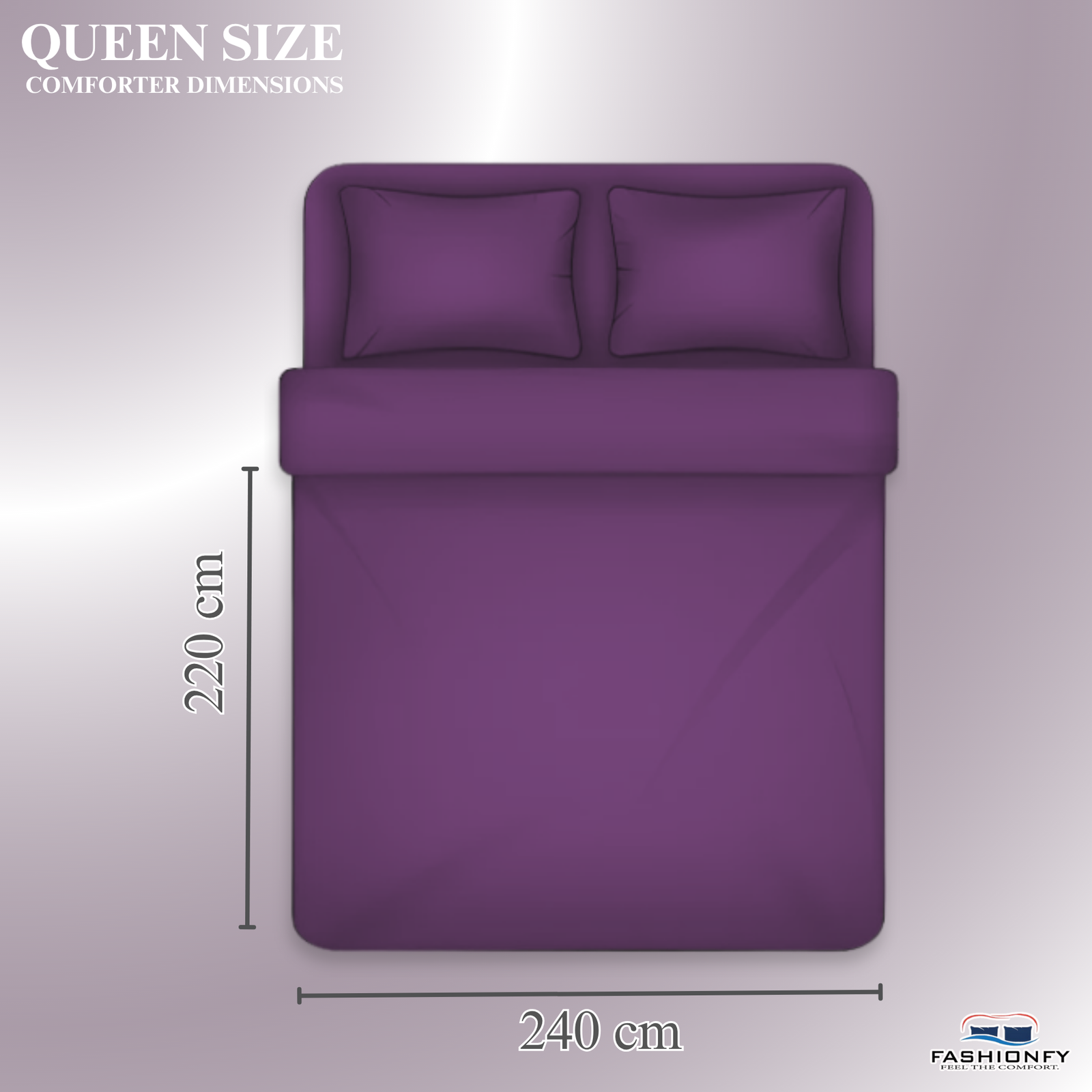 Premium & Fluffy Duvet Comforter for Bedrooms, Home Decor & Dorm rooms - Image 91